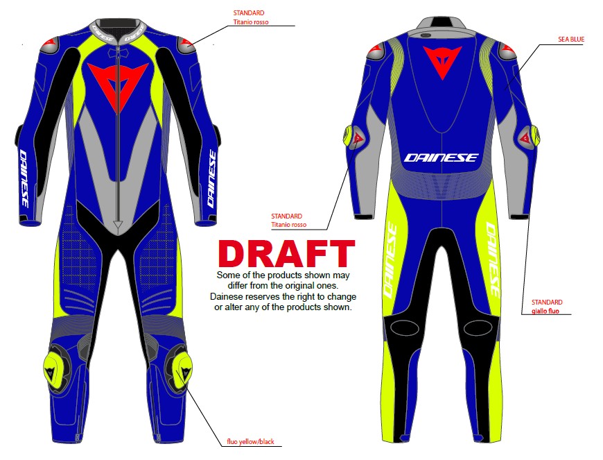 Custom on sale dainese suit